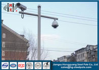 Κάμερα Πολωνός, καυτή εμβύθιση γαλβανισμένος Πολωνός CCTV οδικών οδών χάλυβα φωτεινού σηματοδότη