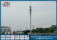 H25m εκλεπτυμένη ζωγραφική καυτής εμβύθισης πύργων τηλεπικοινωνιών βιομηχανίας χάλυβας γαλβανισμένη